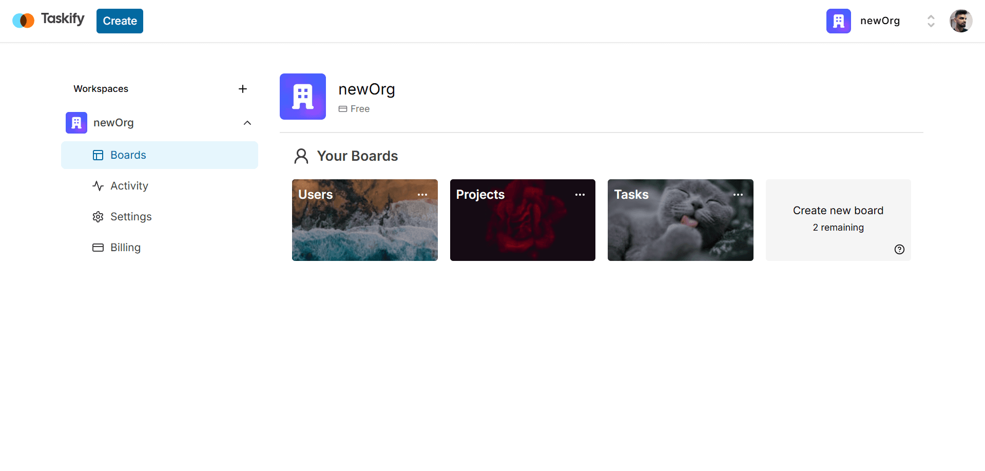 Trello System preview